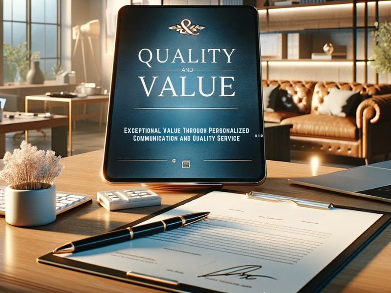 QUALITY AND VALUE